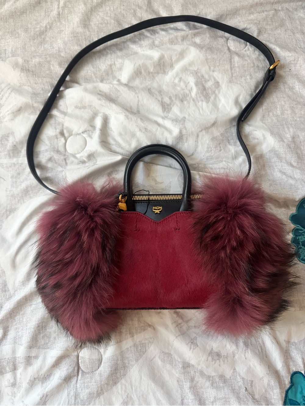 Rare MCM Rebecca Tote Mini from the AW2014 collection. Collector’s edition.